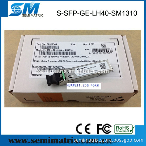 Huawei SFP optical module GE 1310nm 40km SMF S-SFP-GE-LH40-SM1310